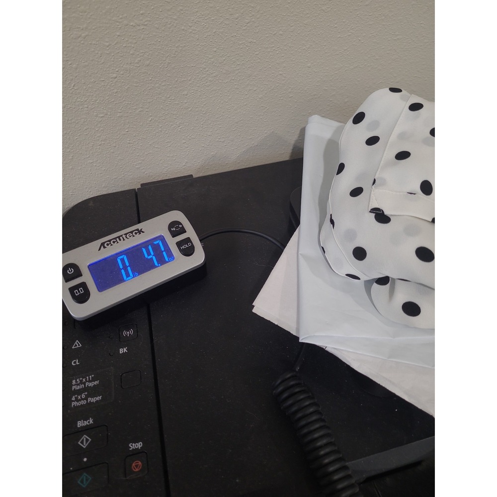 Express Portofino Blouse Women SZ XS sleeveless white blk. Polka dot button down - Picture 9 of 9